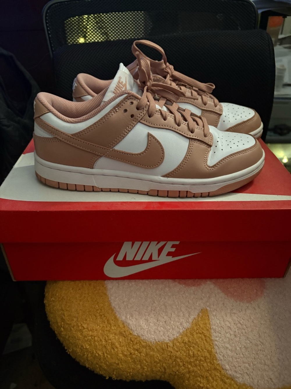 Nike Dunk Low White/Rose Whisper